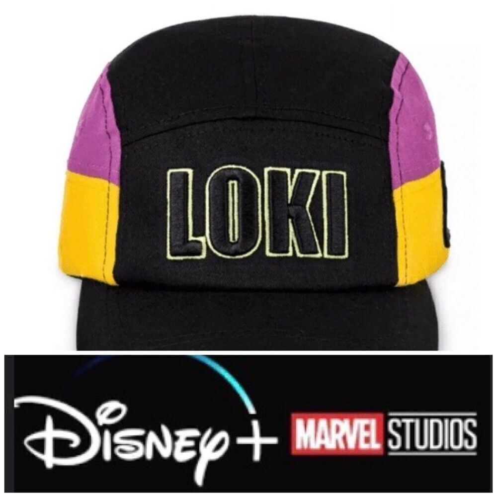 DISNEY + MARVEL - NWT 🎉HP🎉 Licensed "LOKI" Baseball SnapBack Cap/Adj. Back